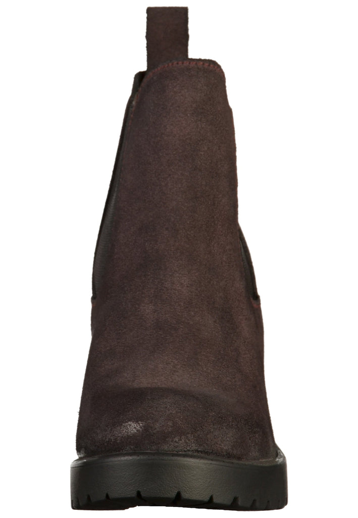 s.Oliver Stiefelette Nubukleder Bordeaux