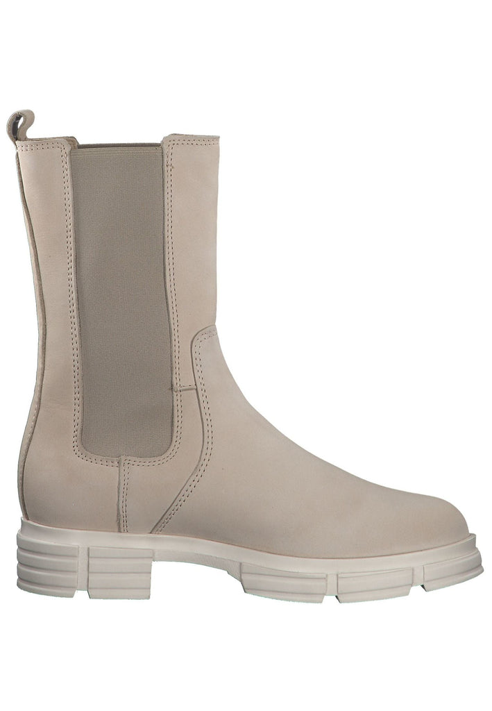 s.Oliver Stiefelette Nubukleder/Textil Beige