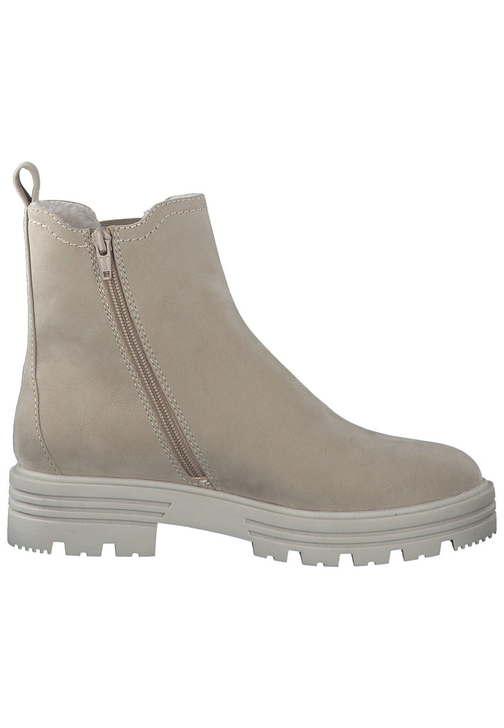 s.Oliver Stiefelette Textil Beige