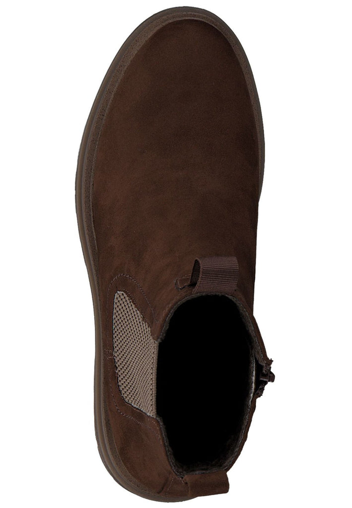 s.Oliver Stiefelette Textil Cognac