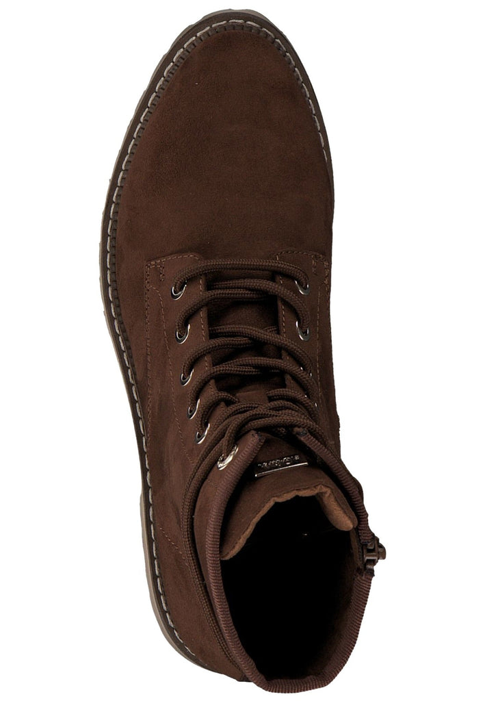 s.Oliver Stiefelette Textil Cognac