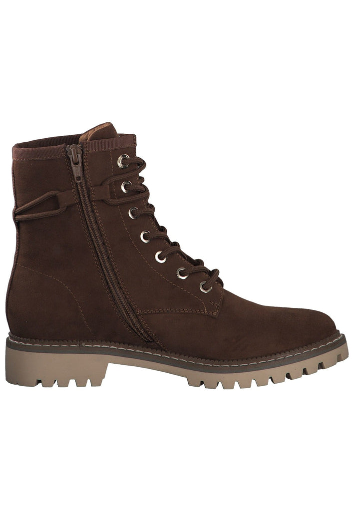 s.Oliver Stiefelette Textil Cognac