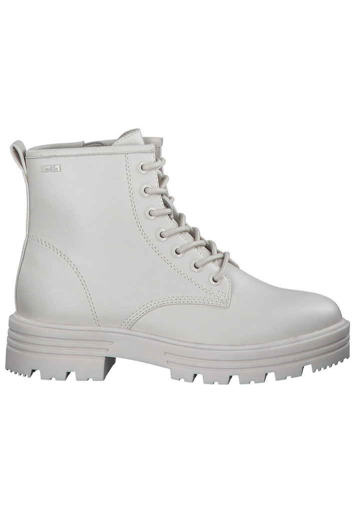 s.Oliver Stiefelette Textil Cream