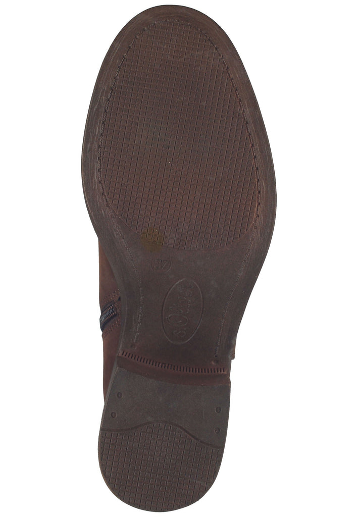 s.Oliver Stiefelette Textil Dunkelbraun