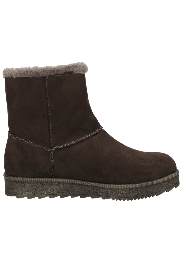 s.Oliver Stiefelette Textil Grau Warmfutter