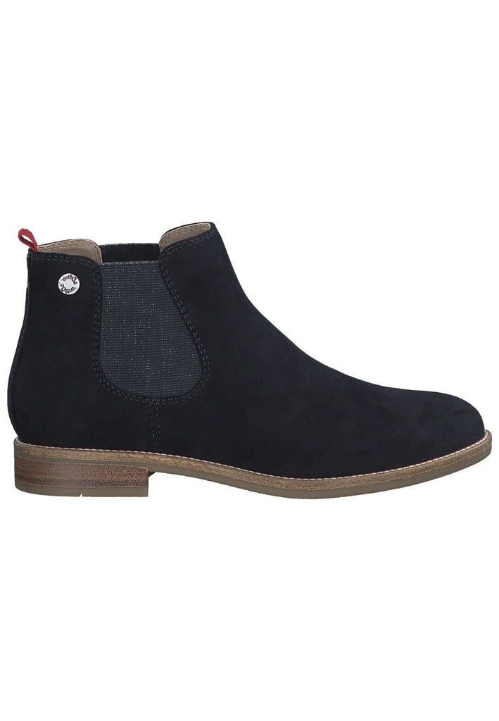 s.Oliver Stiefelette Textil Navy