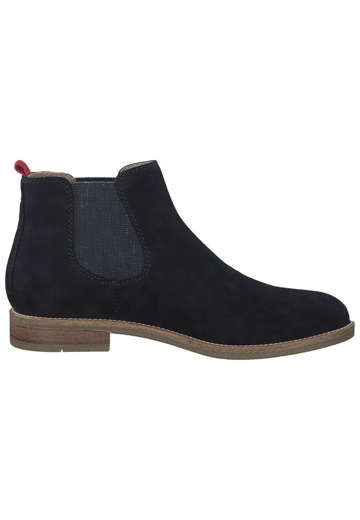 s.Oliver Stiefelette Textil Navy