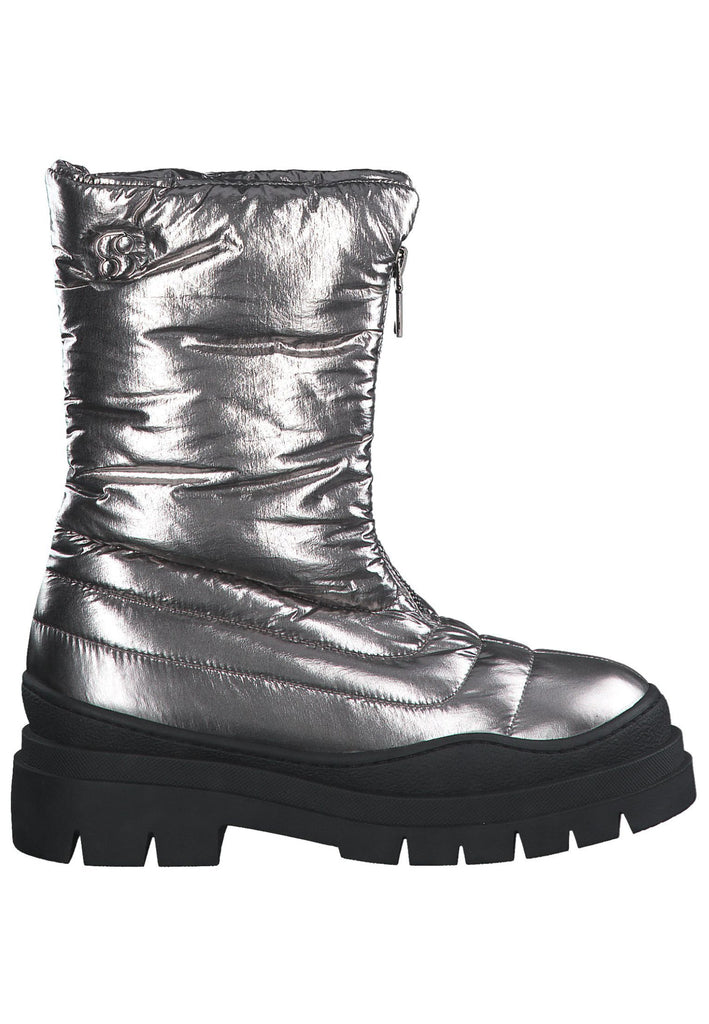 s.Oliver Stiefelette Textil Pewter
