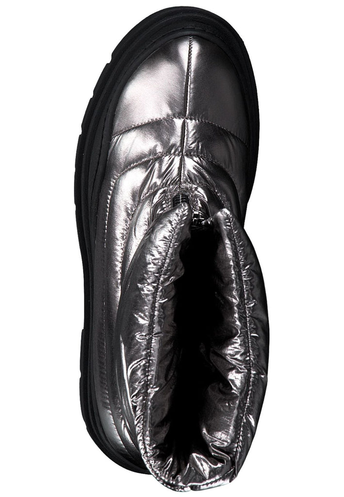 s.Oliver Stiefelette Textil Pewter