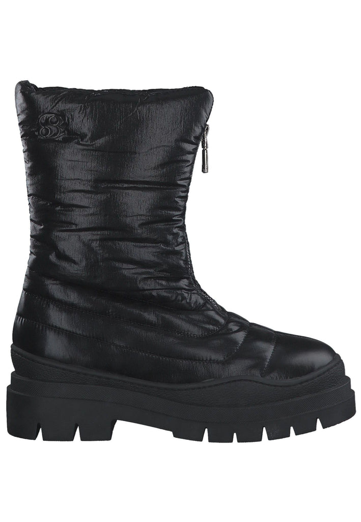 s.Oliver Stiefelette Textil Schwarz