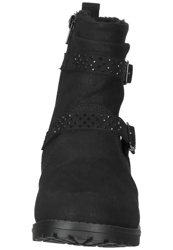 s.Oliver Stiefelette Textil Schwarz