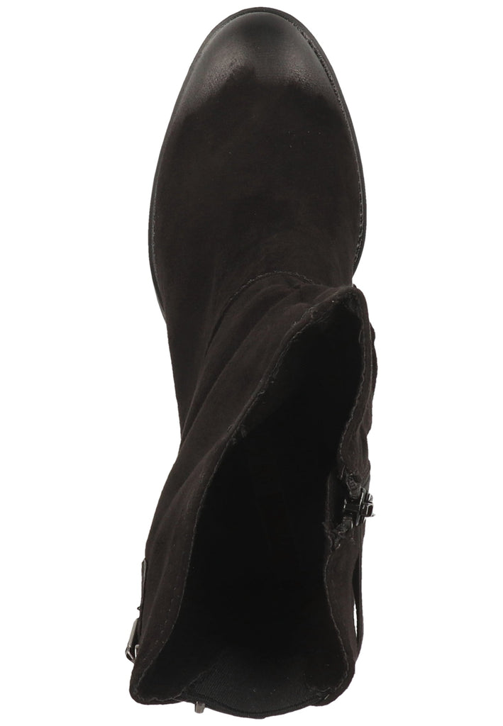 s.Oliver Stiefelette Textil Schwarz