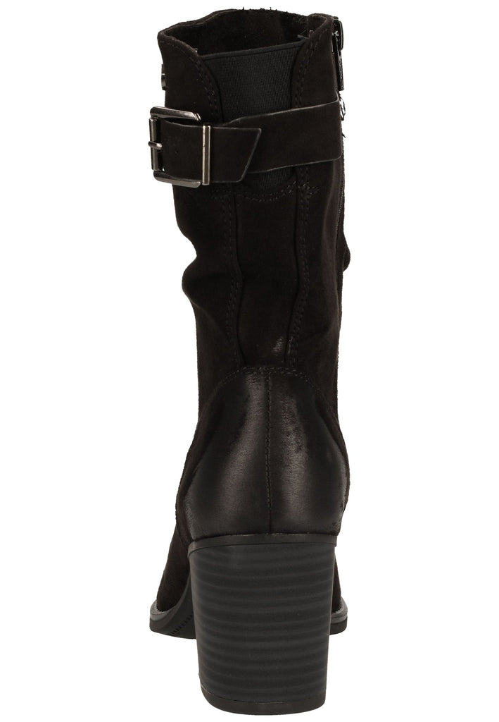 s.Oliver Stiefelette Textil Schwarz