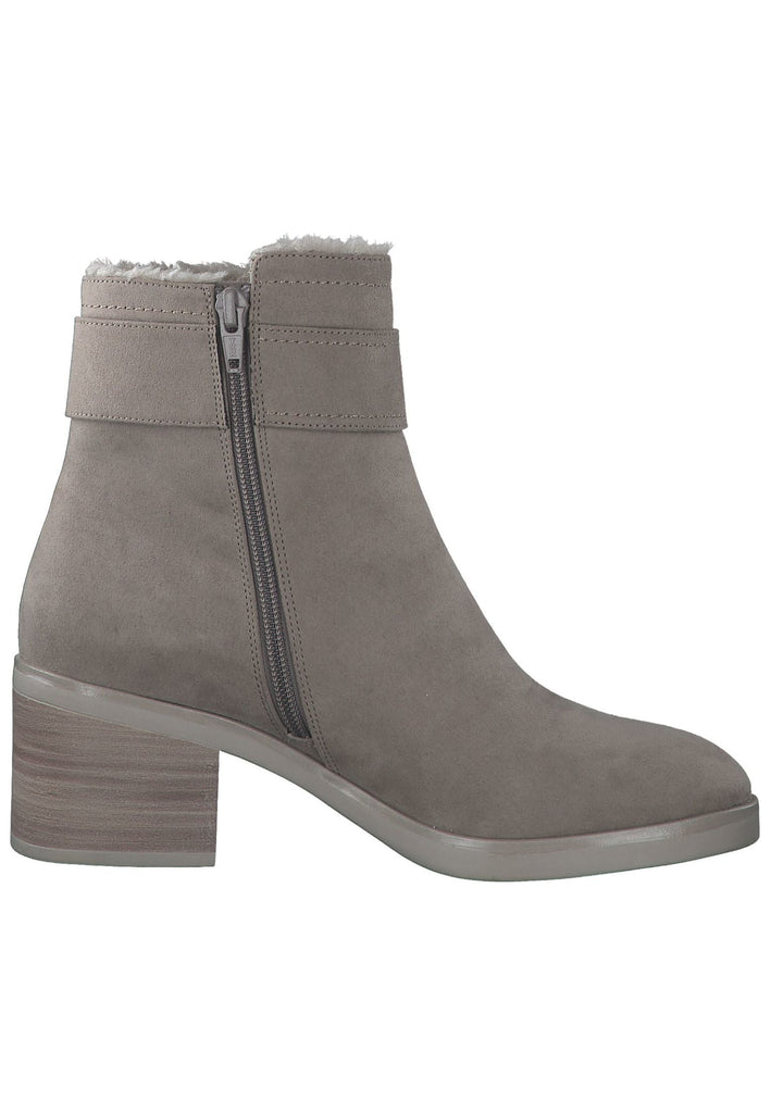 s.Oliver Stiefelette Textil Taupe