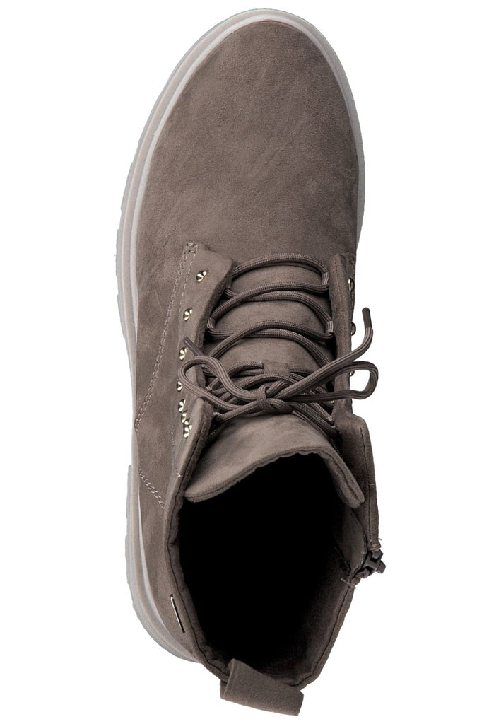 s.Oliver Stiefelette Textil Taupe