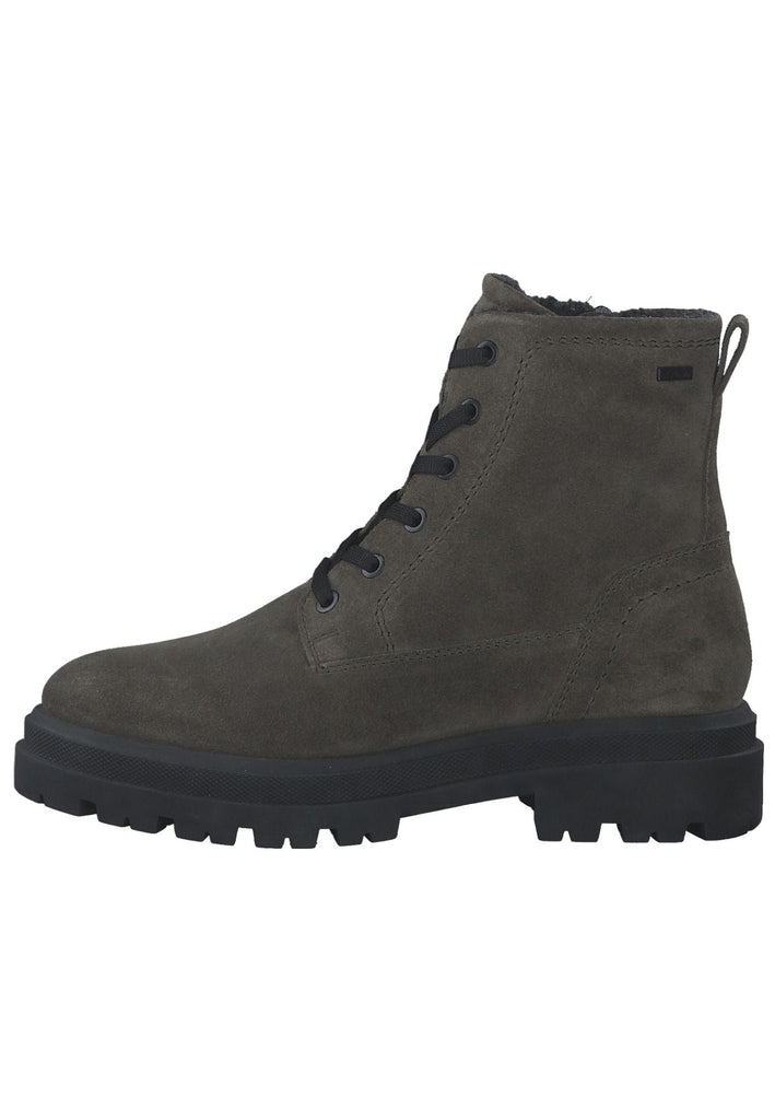 Stiefeletten s.Oliver Stiefelette Leder Khaki