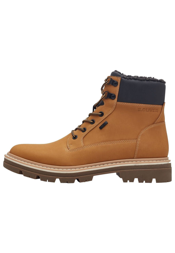 Stiefeletten s.Oliver Stiefelette Lederimitat Corn