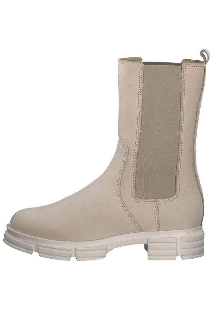 Stiefeletten s.Oliver Stiefelette Nubukleder/Textil Beige