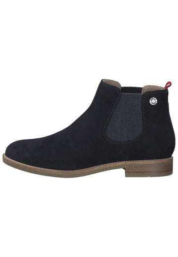 Stiefeletten s.Oliver Stiefelette Textil Navy