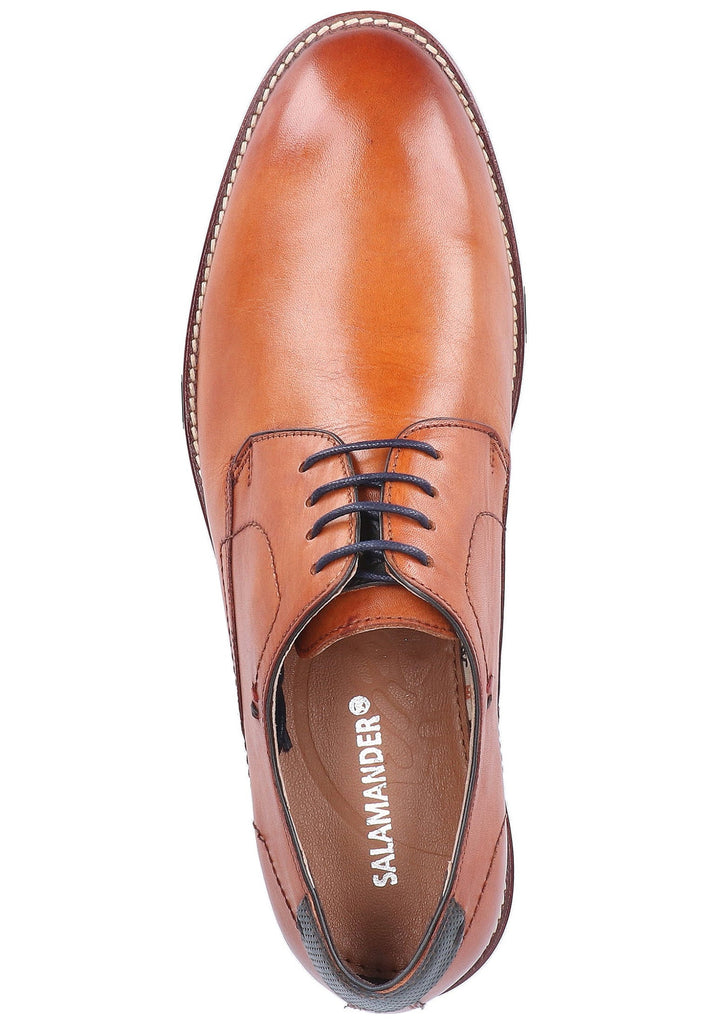 Salamander Businessschuhe Glattleder Cognac