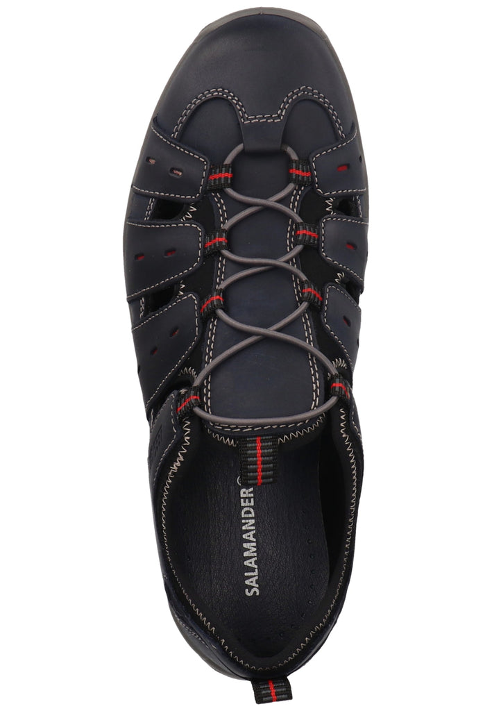 Salamander Halbschuhe Leder Navy