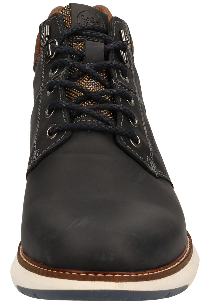 Salamander Halbschuhe Leder Navy