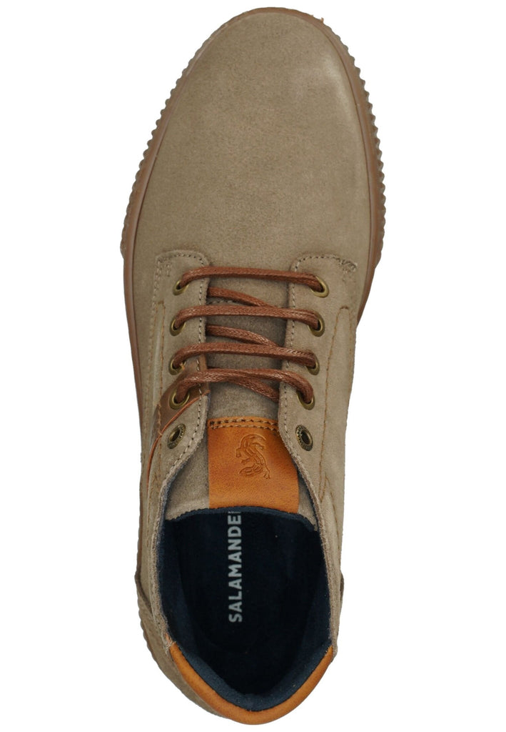 Salamander Halbschuhe Veloursleder Taupe Warmfutter