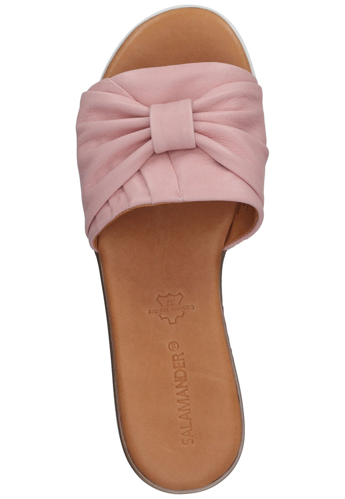 Salamander Pantoletten Glattleder Rosa