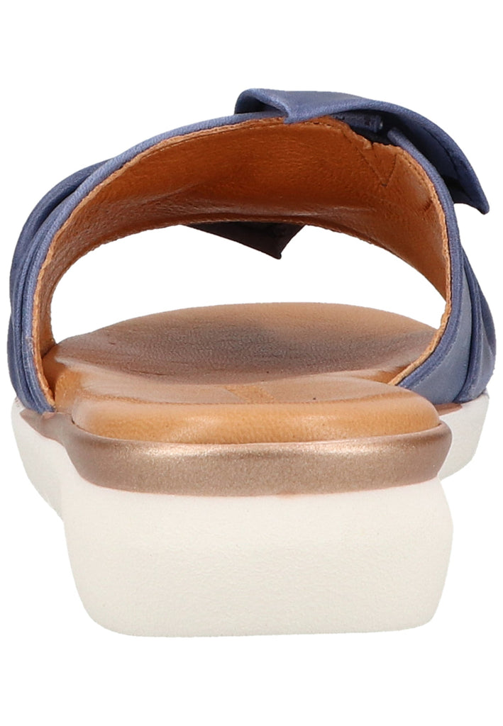 Salamander Pantoletten Leder Blau