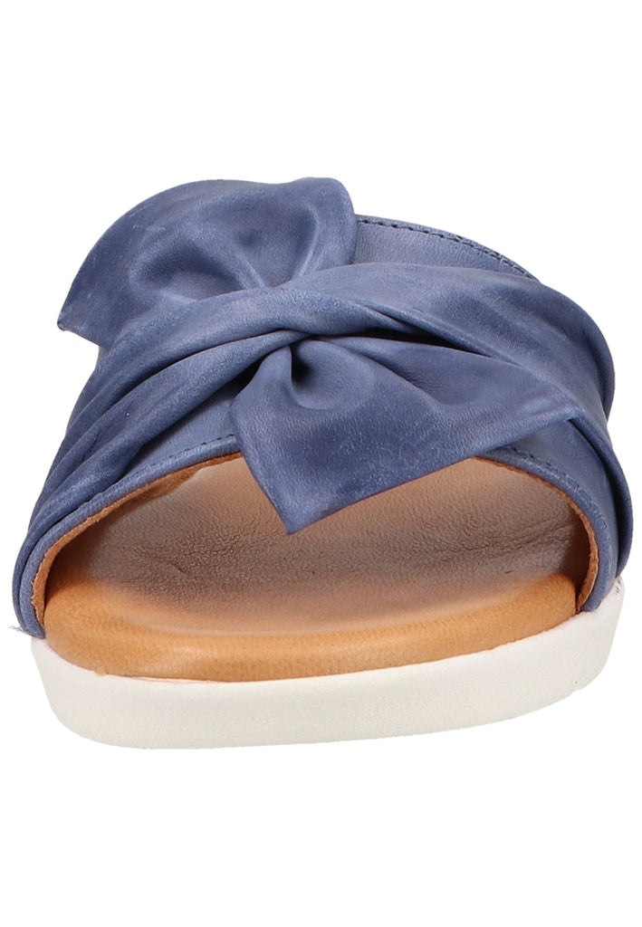 Salamander Pantoletten Leder Blau