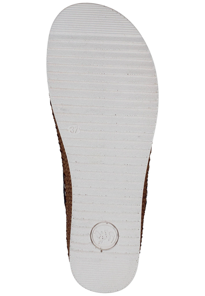 Salamander Pantoletten Leder Schwarz