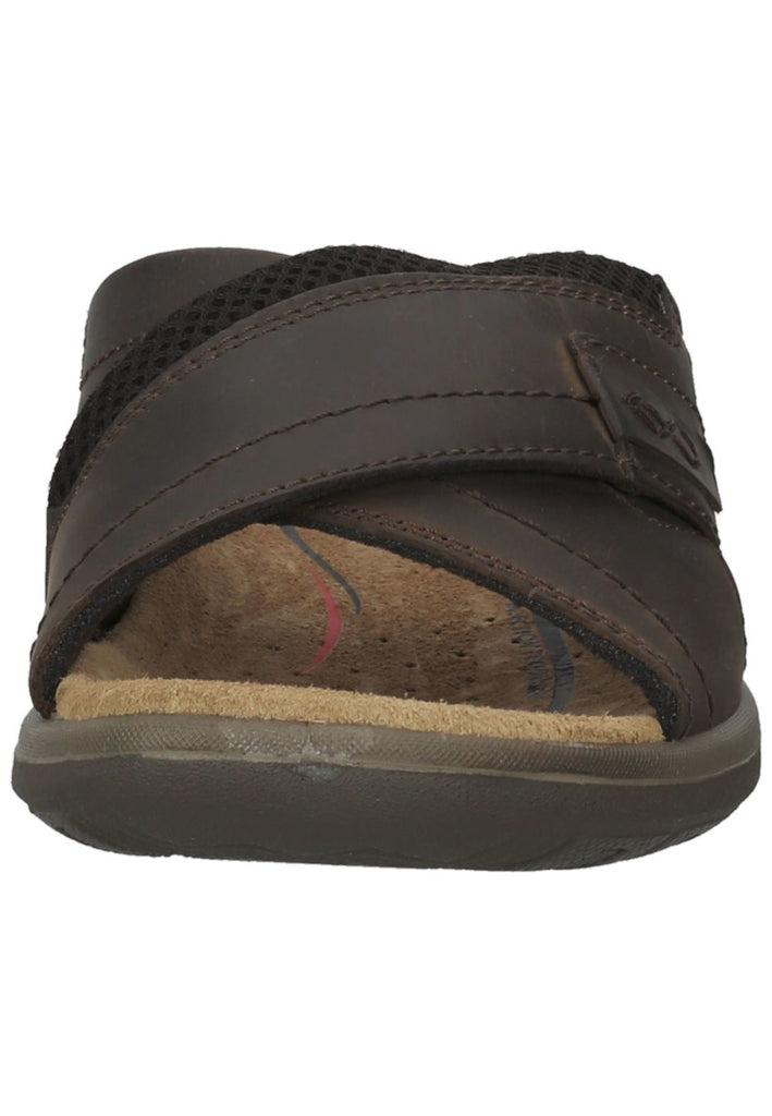 Salamander Pantoletten Lederimitat Braun