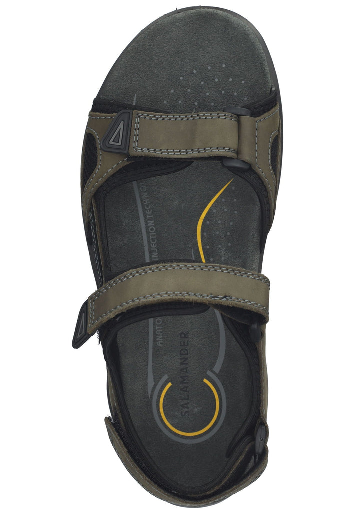 Salamander Sandalen Glattleder Khaki