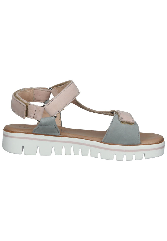 Salamander Sandalen Leder Beige/Weiß