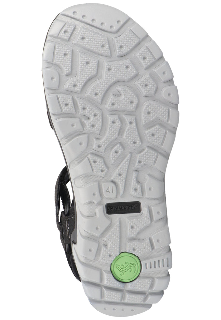 Salamander Sandalen Lederimitat Schwarz