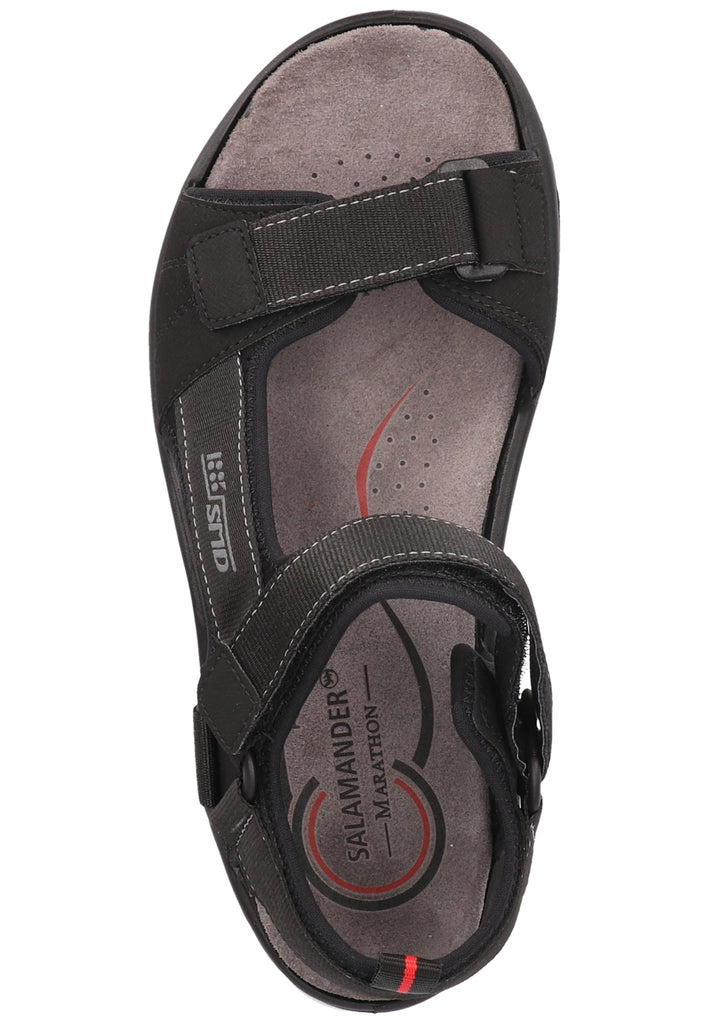 Salamander Sandalen Lederimitat Schwarz