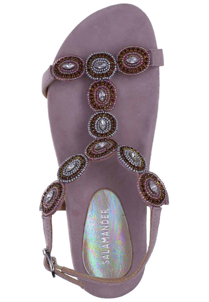 Salamander Sandalen Veloursleder/Textil Lilac