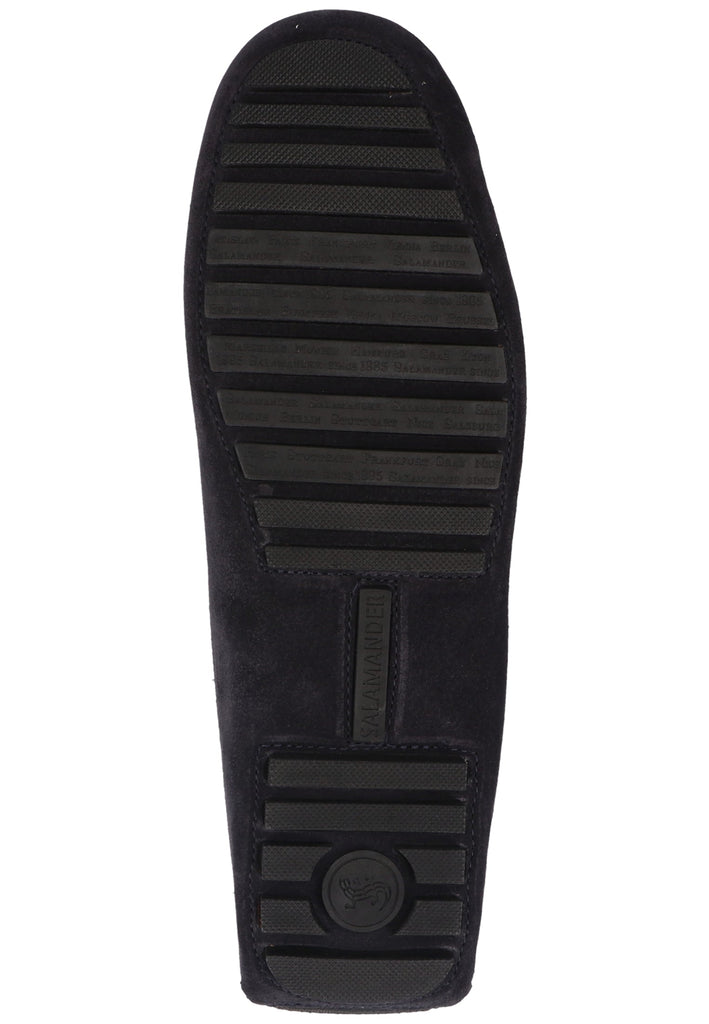 Salamander Slipper Leder Navy