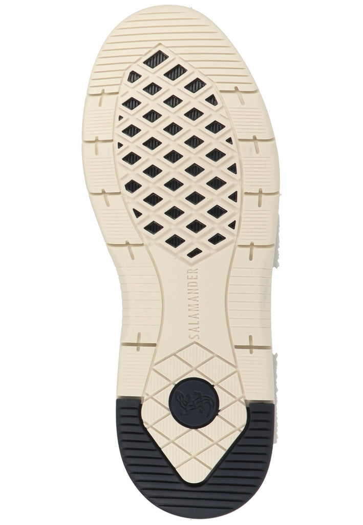 Salamander Slipper Leder/Textil Navy