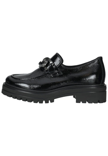 Slipper Salamander Slipper Glattleder Schwarz