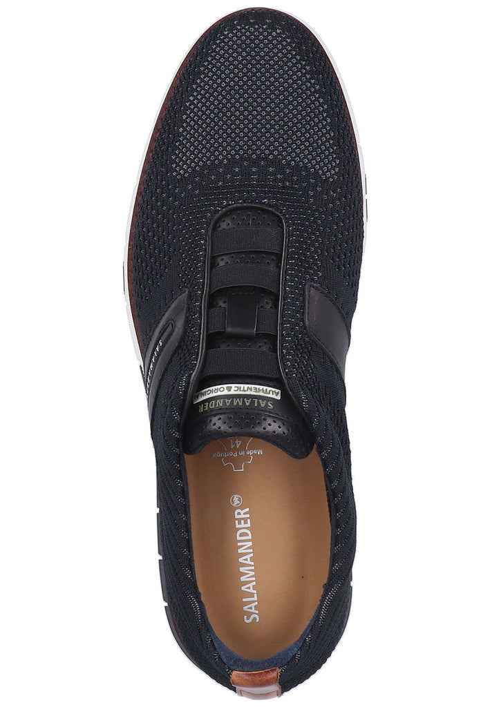 Salamander Slipper Textil Schwarz/Grau