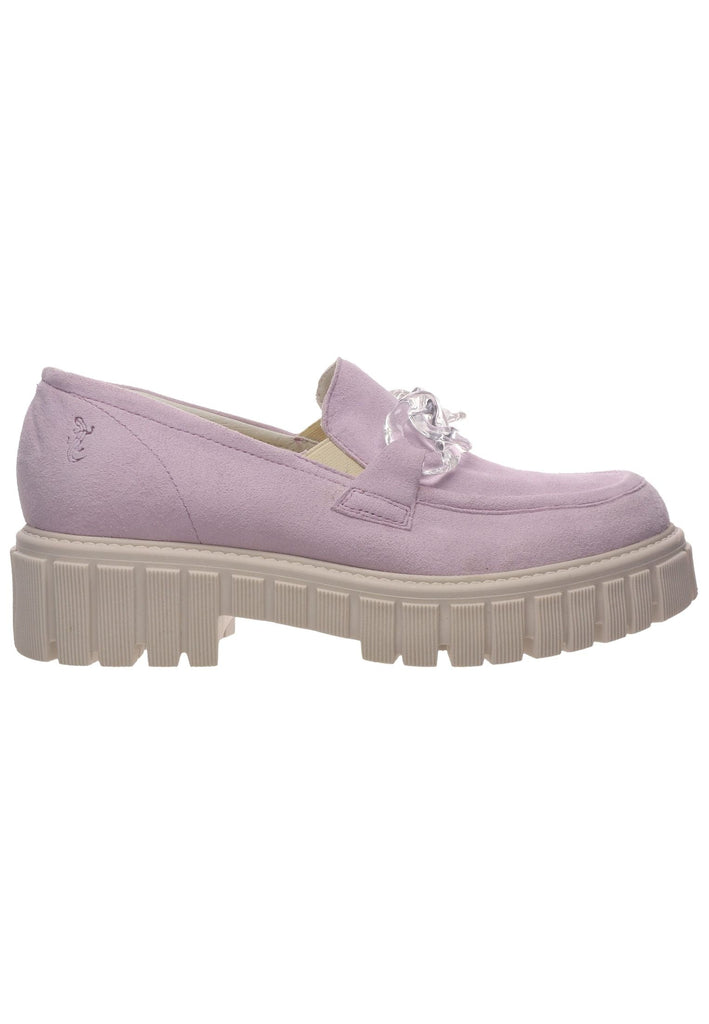 Salamander Slipper Veloursleder Lilac