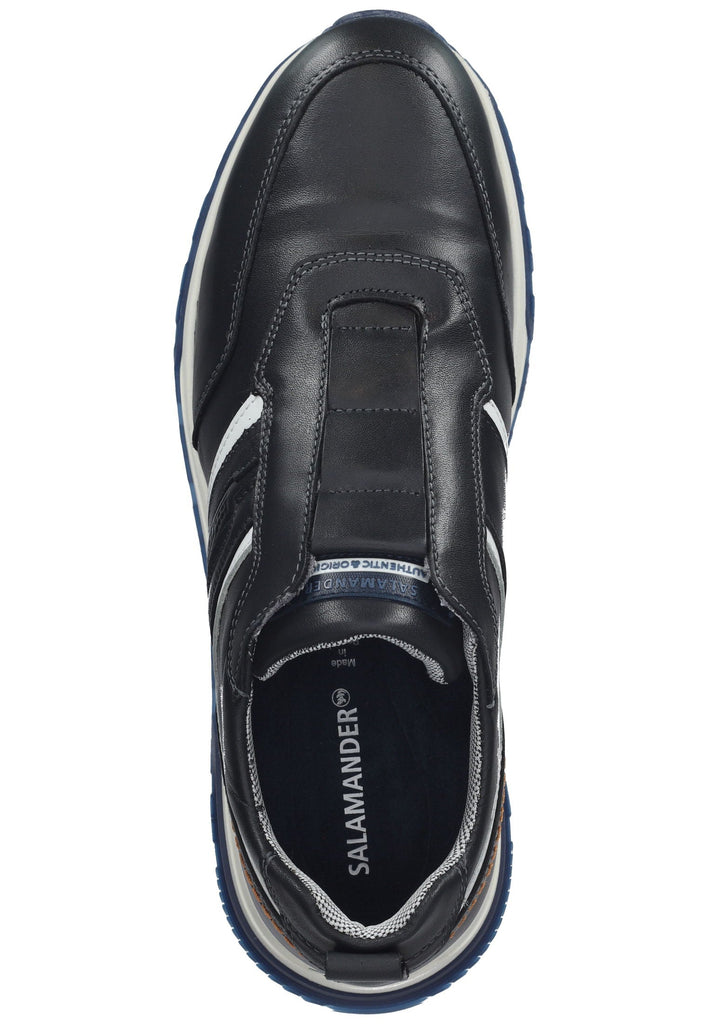 Salamander Sneaker Leder Blau/Weiß