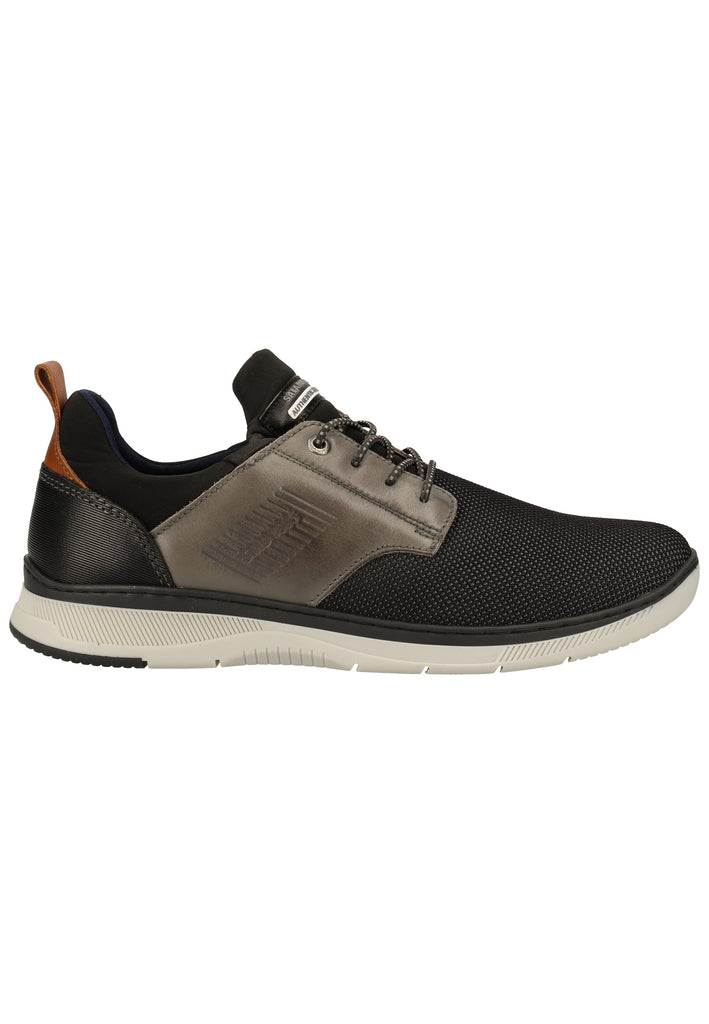 Salamander Sneaker Leder/Textil Schwarz/Grau