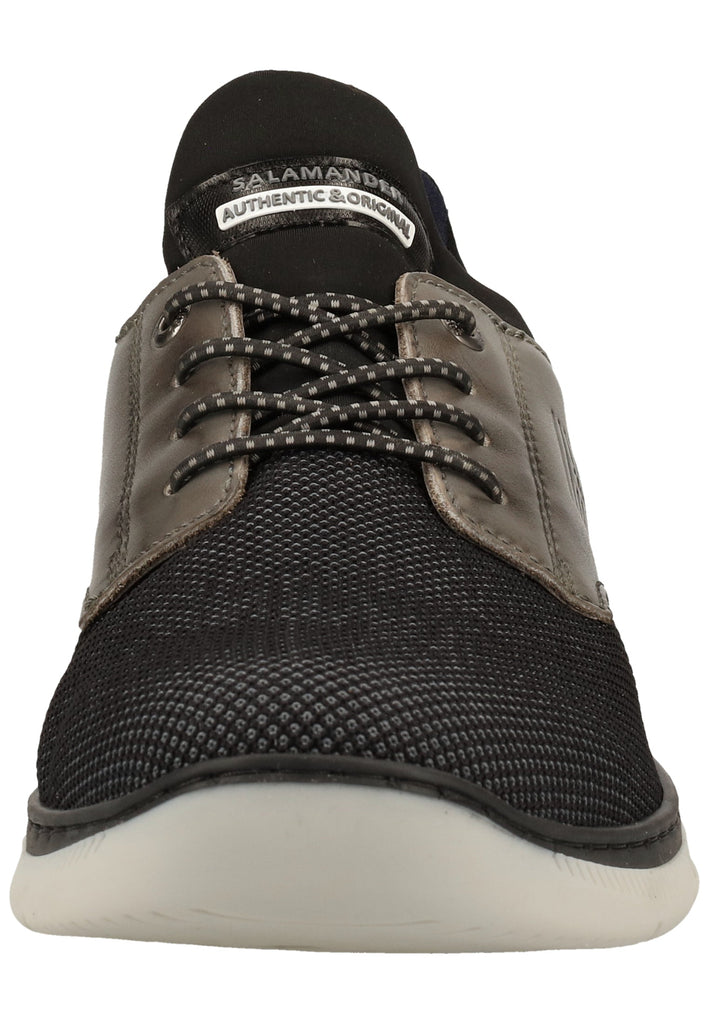Salamander Sneaker Leder/Textil Schwarz/Grau