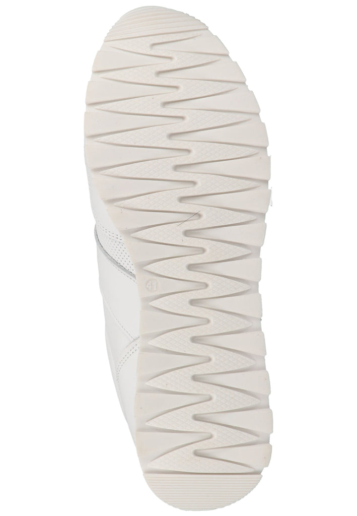 Salamander Sneaker Leder Weiß/Rot