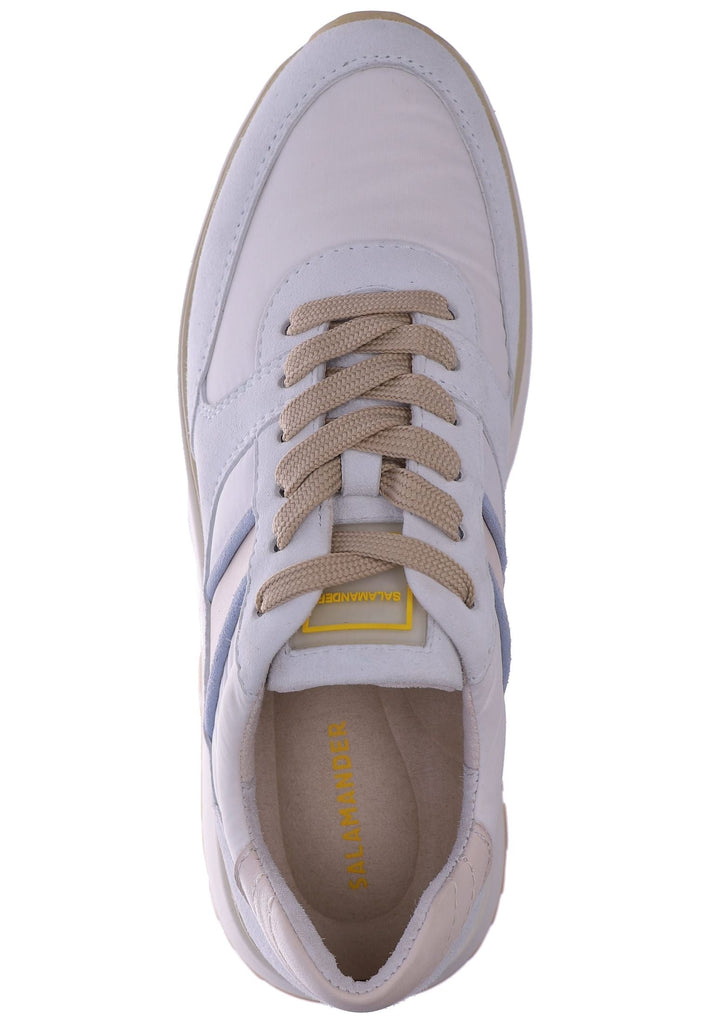 Salamander Sneaker Veloursleder Weiß