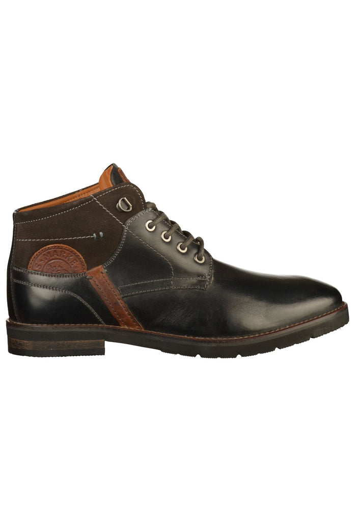 Salamander Stiefelette Glattleder Schwarz