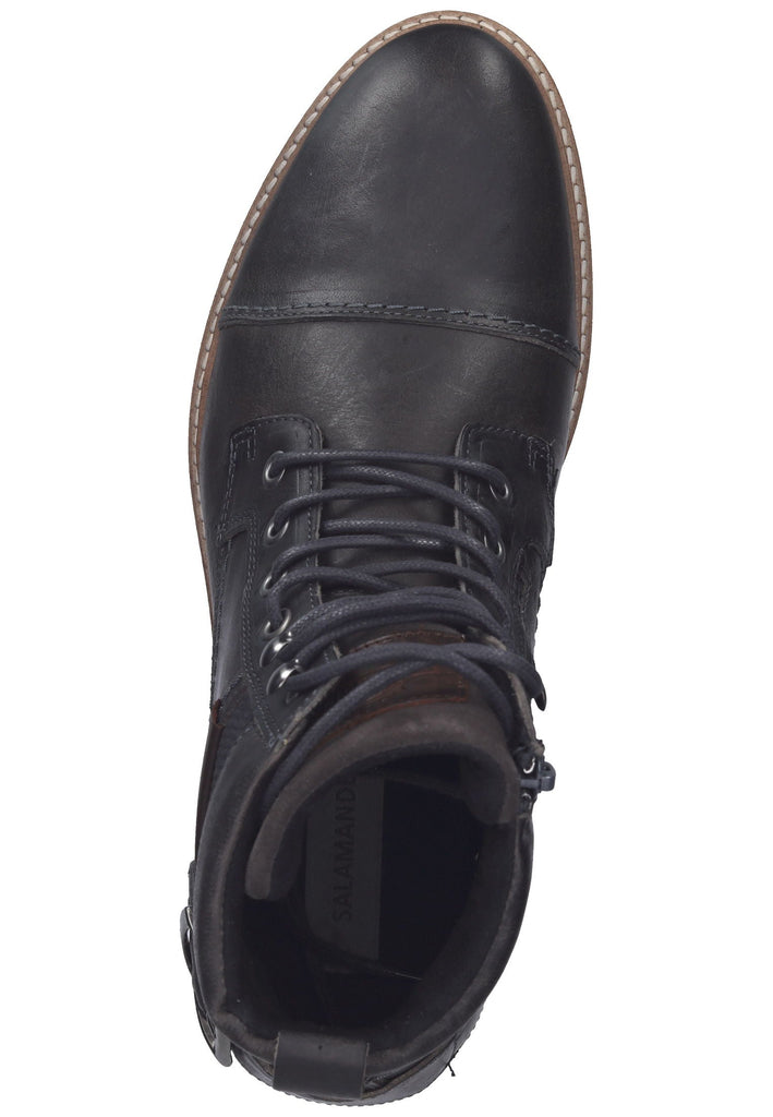 Salamander Stiefelette Leder Grau