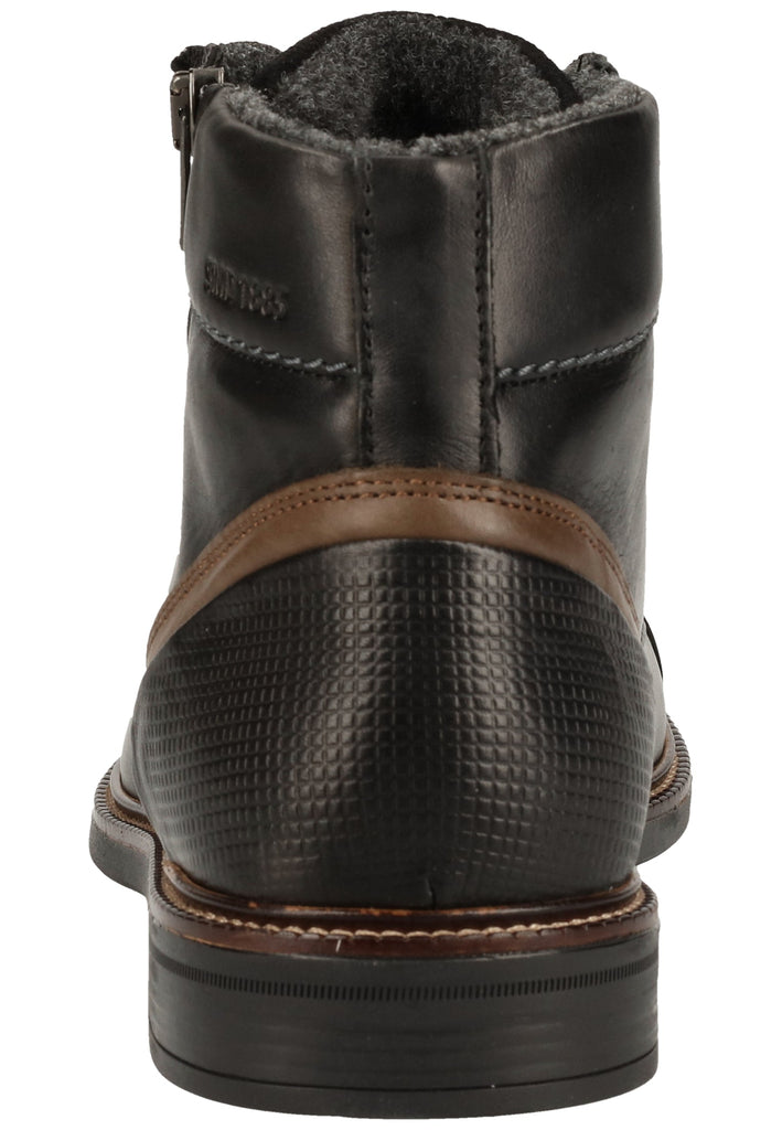 Salamander Stiefelette Leder Schwarz